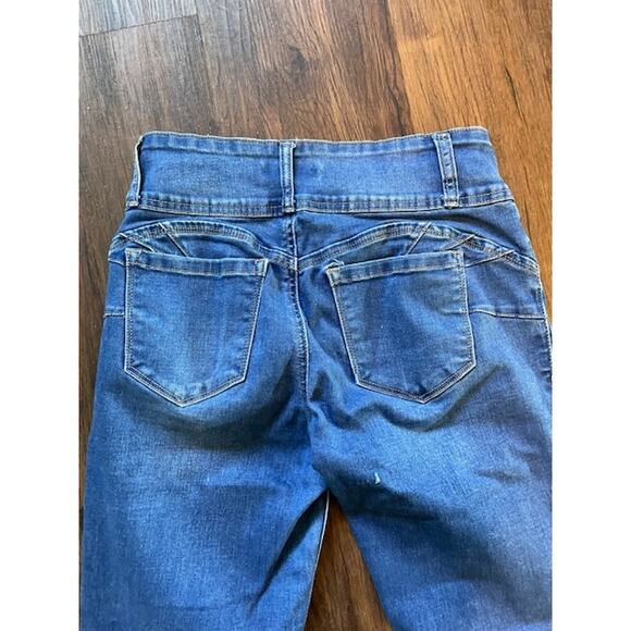 WAX Jean Butt I Love You Size 7 Denim Blue Jeans - Picture 5 of 5